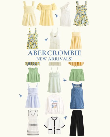 your weekly drop from Abercrombie is here ✨🫶🏼🤸‍♂️🍋

#LTKstyletip #LTKtravel #LTKSeasonal