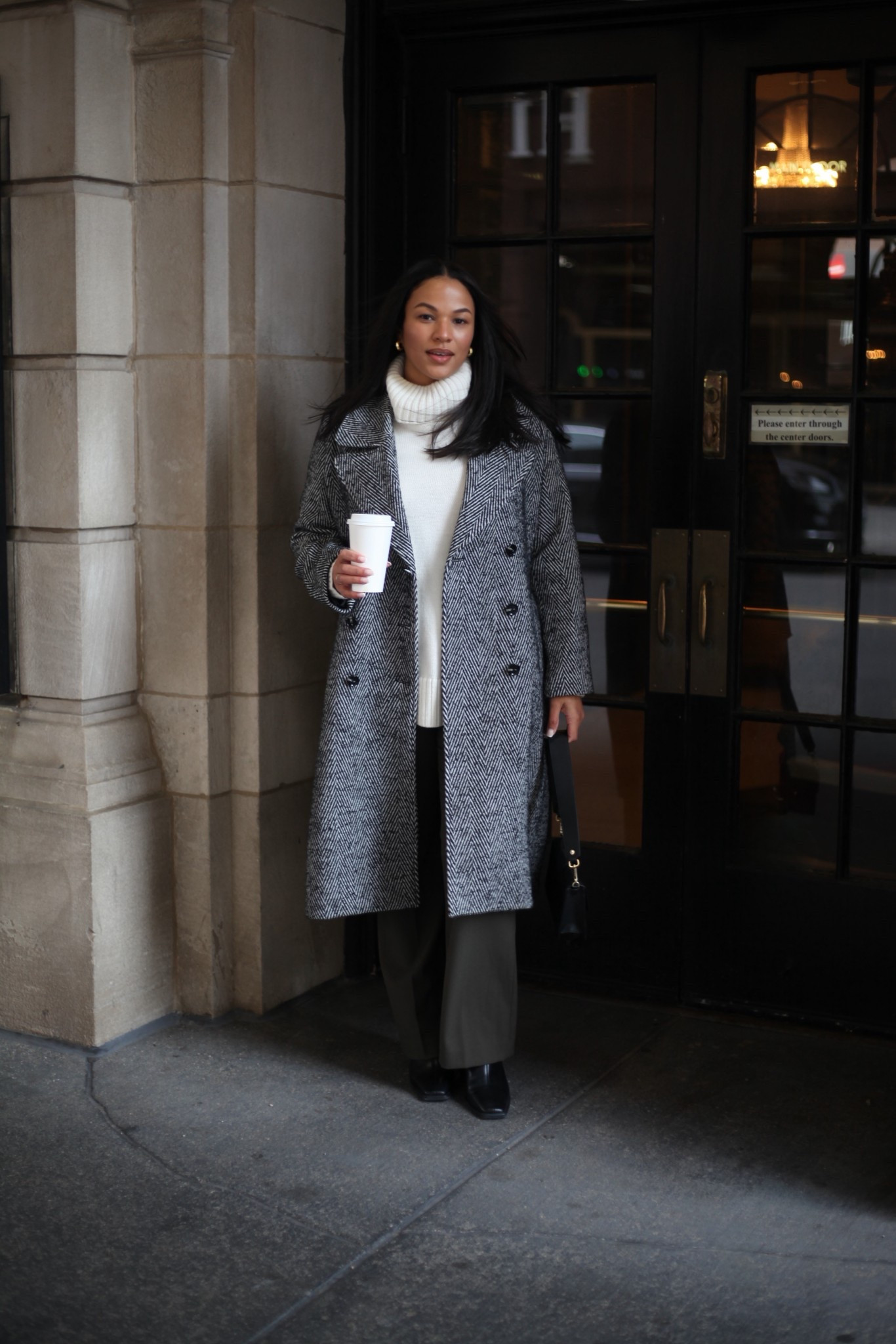 Bump up the classiness with a herringbone coat!! A few pick🫶🏽

#LTKootd #LTKSeasonal