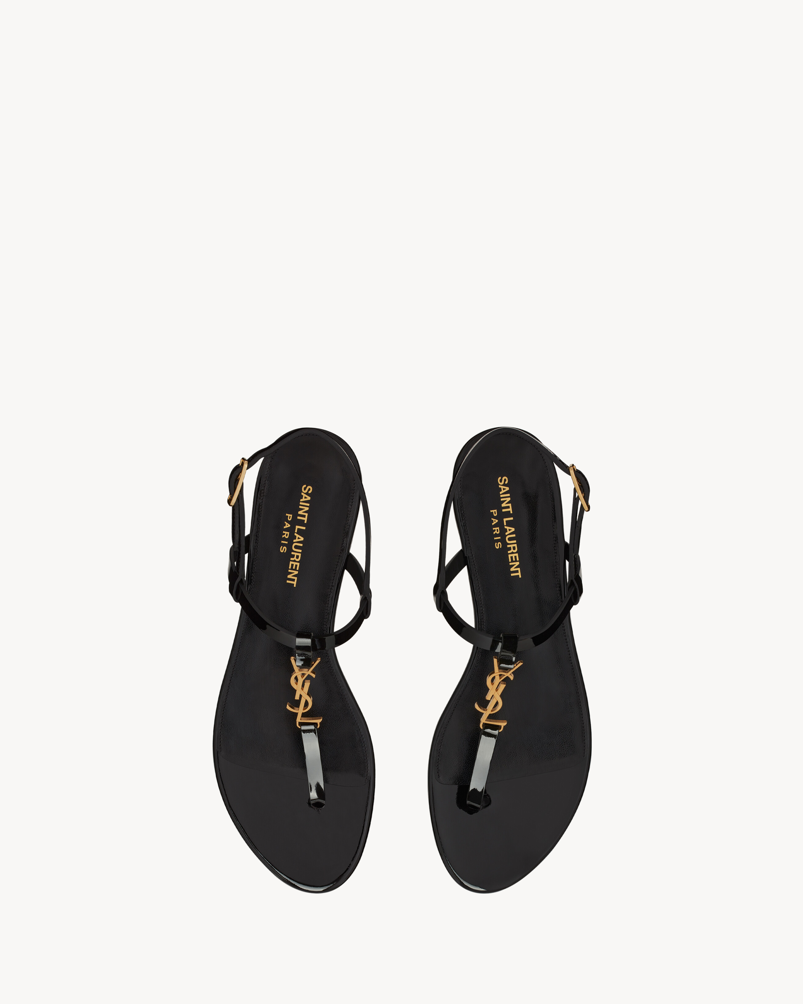 Cassandra sandals in patent leather | Saint Laurent Inc. (Global)