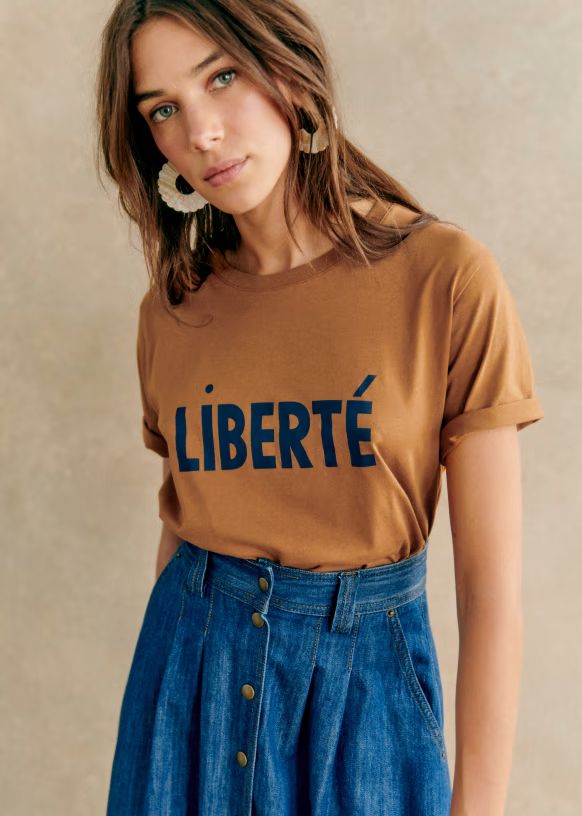 Liberté T-Shirt | Sezane Paris