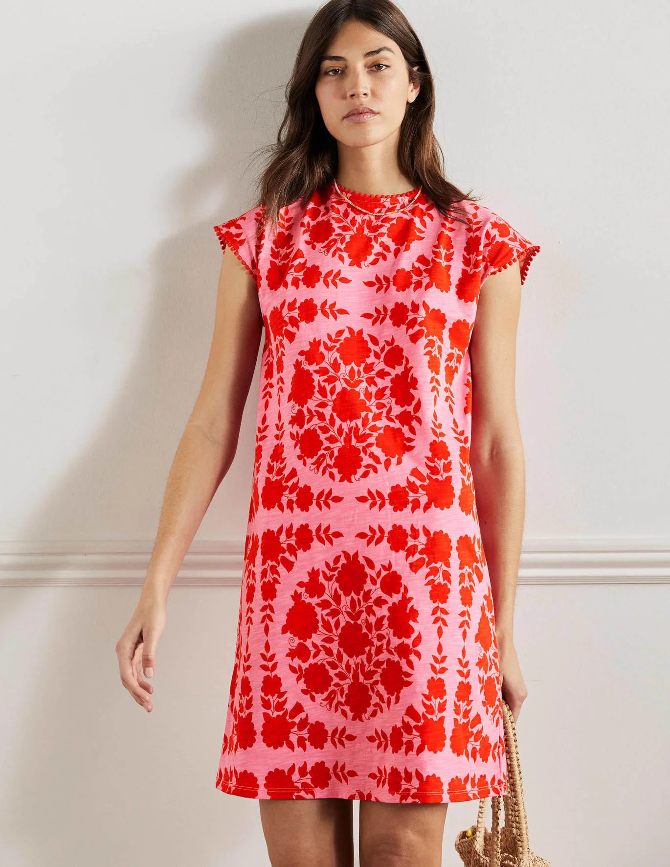 Trim Detail T-Shirt Dress | Boden (US)