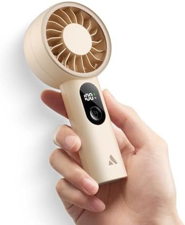 Aecooly Mighty Portable Fan, Powerful Handheld Fan, USB Rechargeable [10H Max Cooling Time], Mini... | Amazon (US)