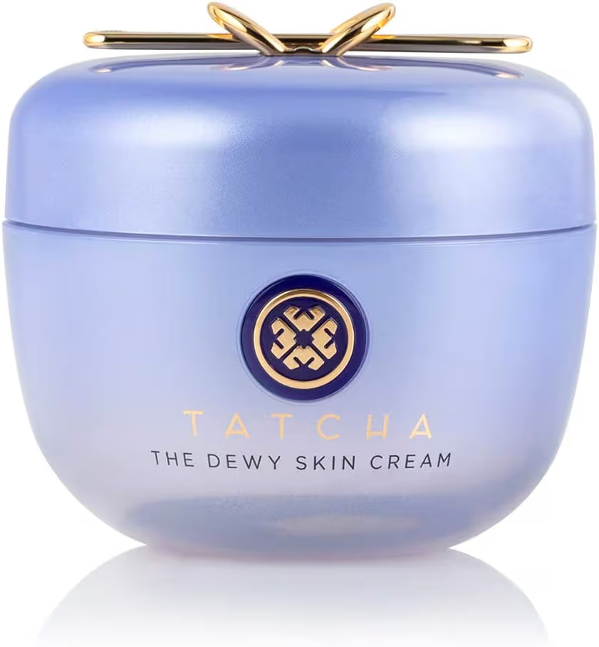 Tatcha The Dewy Skin Cream, Hydrating Rich Face Moisturizer with Hyaluronic Acid, Plump and Prote... | Amazon (US)