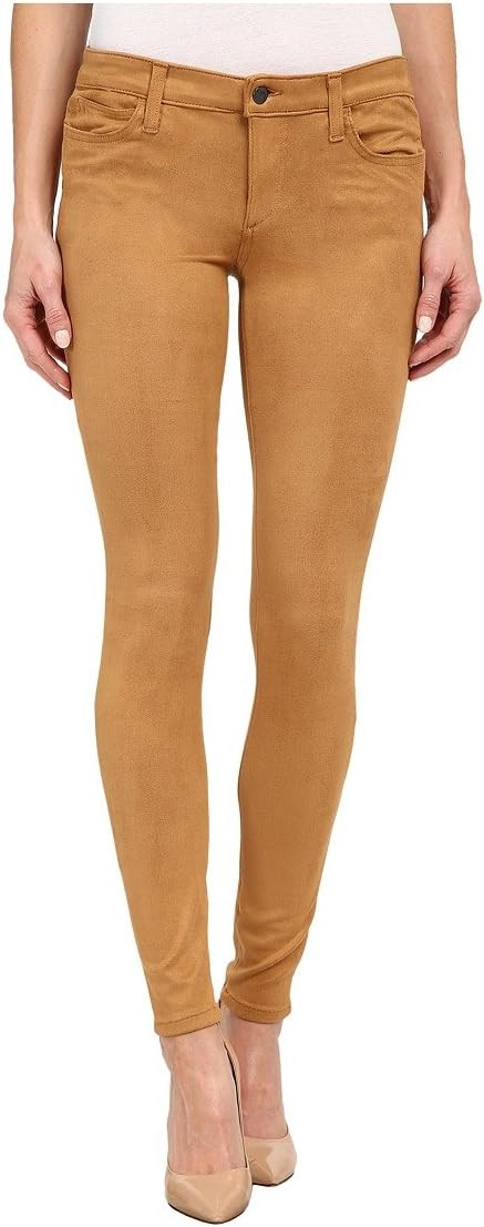 Joe's Jeans Women's Flawless Suede Icon Skinny Jean in Camel | Amazon (US)