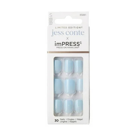imPRESS KISS Limited Edition Jess Conte X Press-on Manicure - Bondi | Walmart (US)