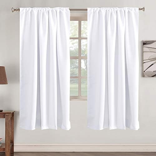 Turquoize Blackout Curtains Thermal Insulated Window Treatment Panels Rod Pocket Window Panels for S | Amazon (US)