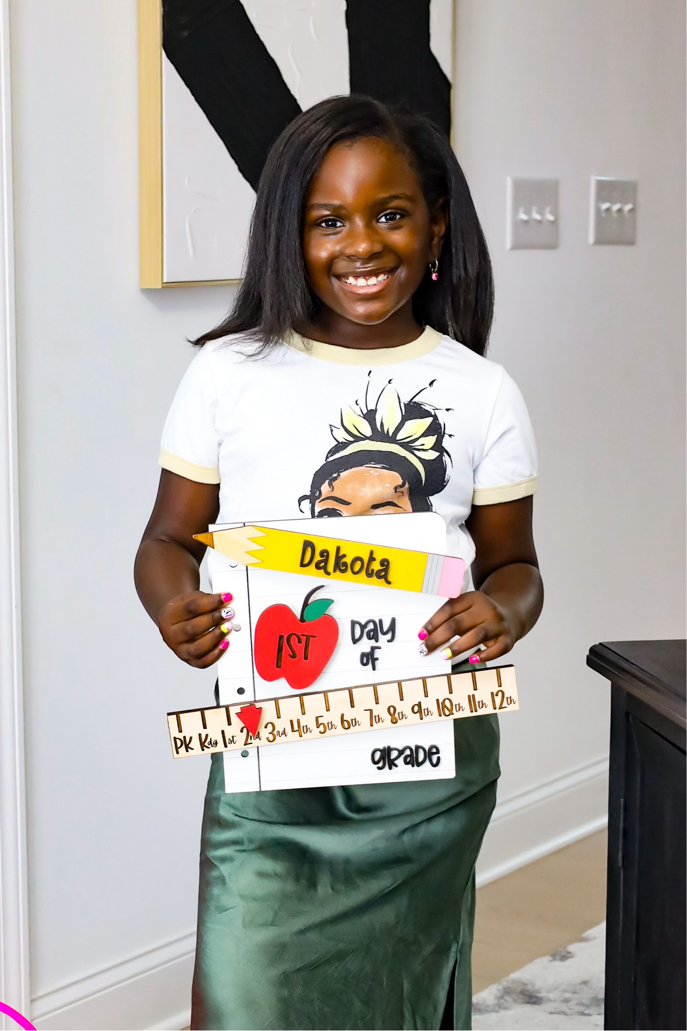 The perfect interchangeable sign for School milestones. 

#LTKSeasonal #LTKBacktoSchool #LTKKids