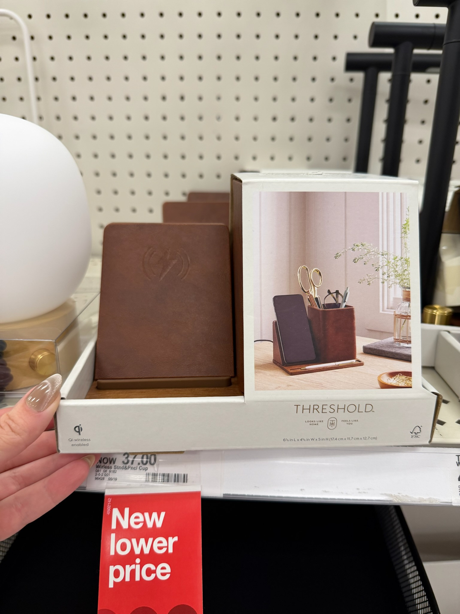 Upgrade your workspace with this chic Threshold wireless charging stand and pencil cup that is quickly becoming a desk favorite and that you're all loving! It's the perfect two-in-one solution for keeping your phone powered up while organizing your pens and office essentials in style. The sophisticated faux-leather finish adds an elevated touch to any home office setup, making it a must-have for staying productive and organized.

date night outfits, bedroom refresh, bella stretch wide leg jeans, patterned tights, women's effortless pull-on pants - a new day, cabbage, super bowl hosting, pegasus premium running shoe, valentines outfit women, romantic knits, target find, target home, threshold, desk organization, office decor, wireless charger, tech accessories, home office, target haul, workspace goals, aesthetic desk, affordable luxury, ltk home 

 #LTKValentine #LTKvlog #LTKHome