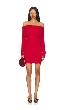 Callahan Marie Knit Mini in Red from Revolve.com | Revolve Clothing (Global)