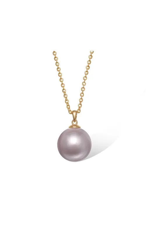 RETRO CHIC Retro Pearl Necklace in Pink at Nordstrom | Nordstrom