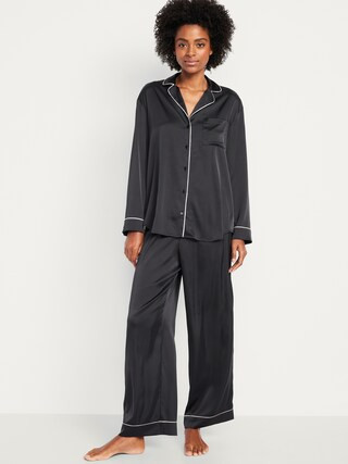 Satin Pajama Pant Set for Women | Old Navy (US)
