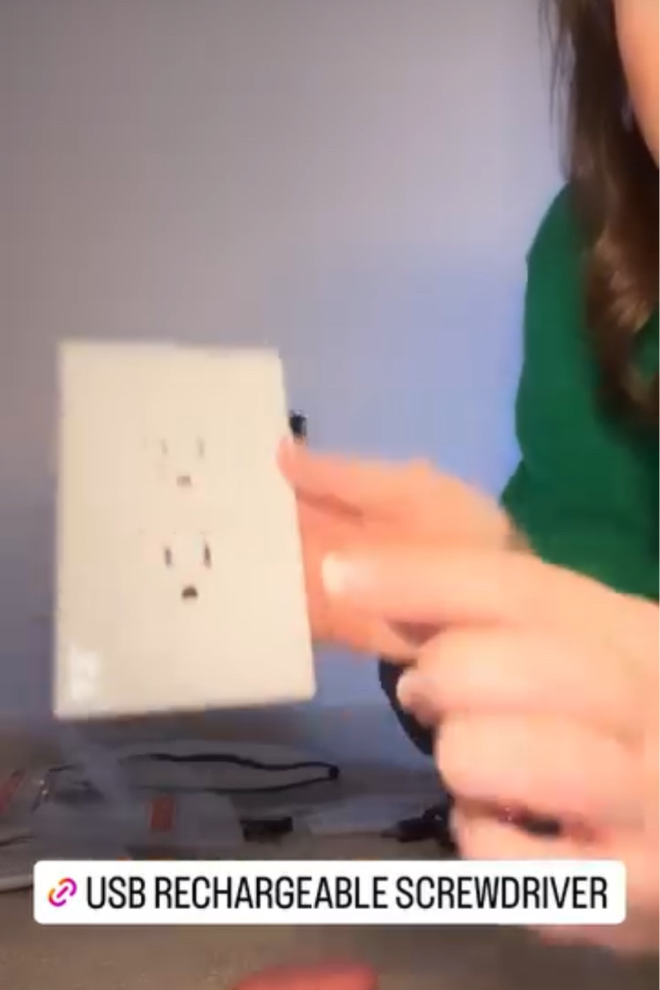 Rechargeable cordless screwdriverr