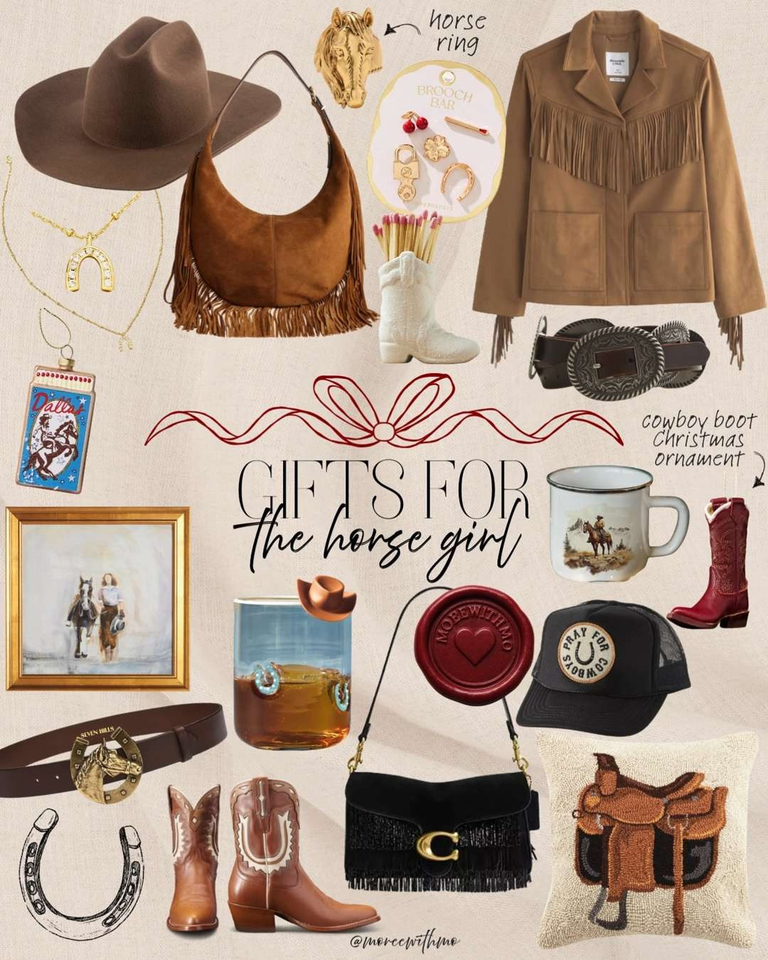 Perfect gifts for the horse girl who loves all things western! This gift guide has everything the horse girl needs to look and feel her best!

 

 #LTKGiftGuide #LTKHoliday #LTKootd