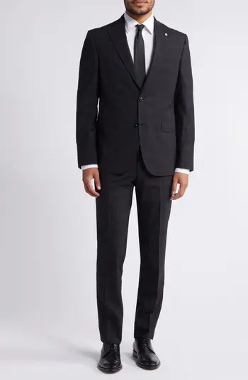 Roger Extra Slim Fit Plaid Wool SuitTed Baker London | Nordstrom