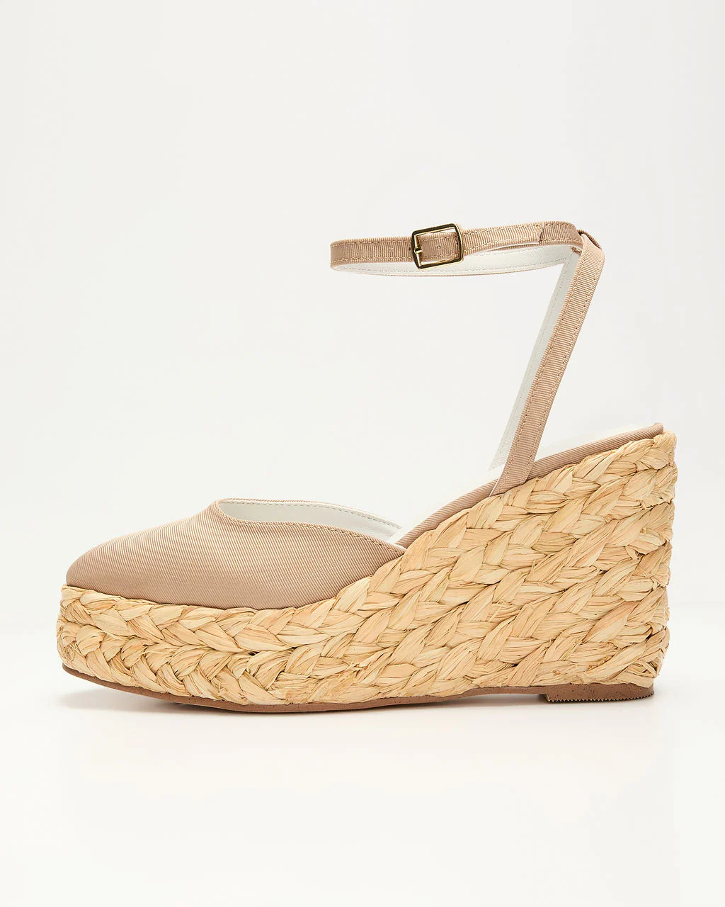 Novak Straw Wedge Heels | VICI