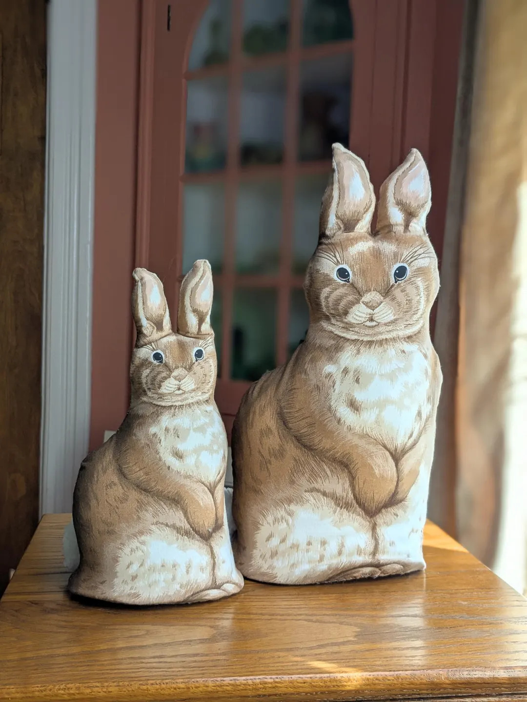 Pair of Vintage Stuffed Rabbits - Etsy | Etsy (US)