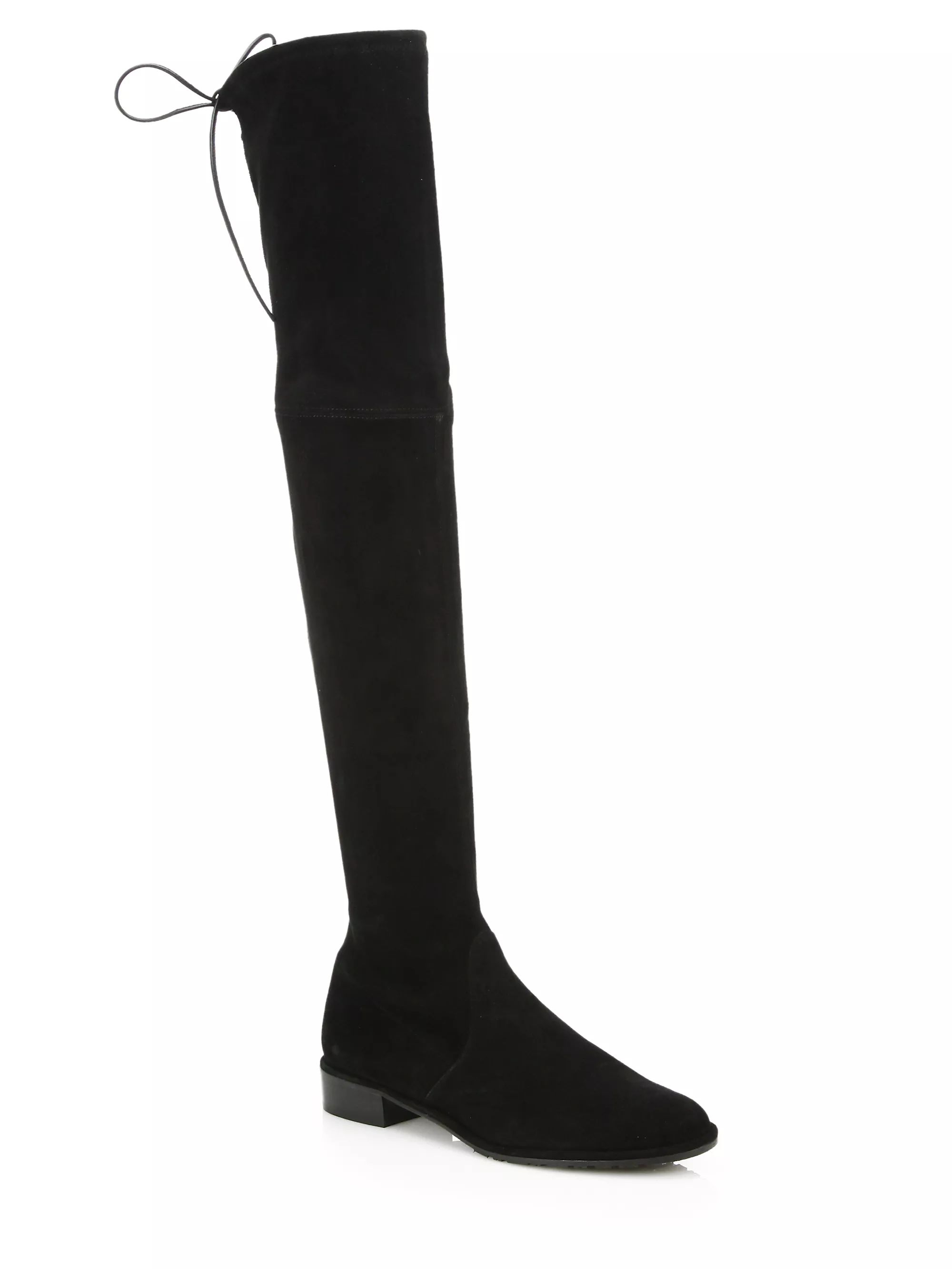 Stuart WeitzmanLowland Suede Thigh-High BootsRating: 5 out of 5 stars1 | Saks Fifth Avenue