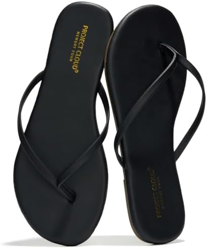 Project Cloud Flip Flops for Women Footwear- Lightweight and Memory Foam Insole Sandals for Women... | Amazon (US)