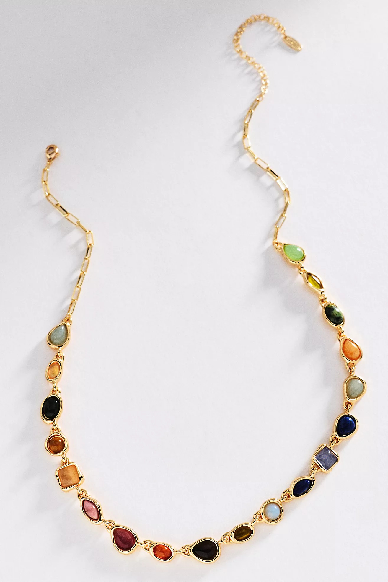 By Anthropologie Bezel Stone Necklace | Anthropologie (US)