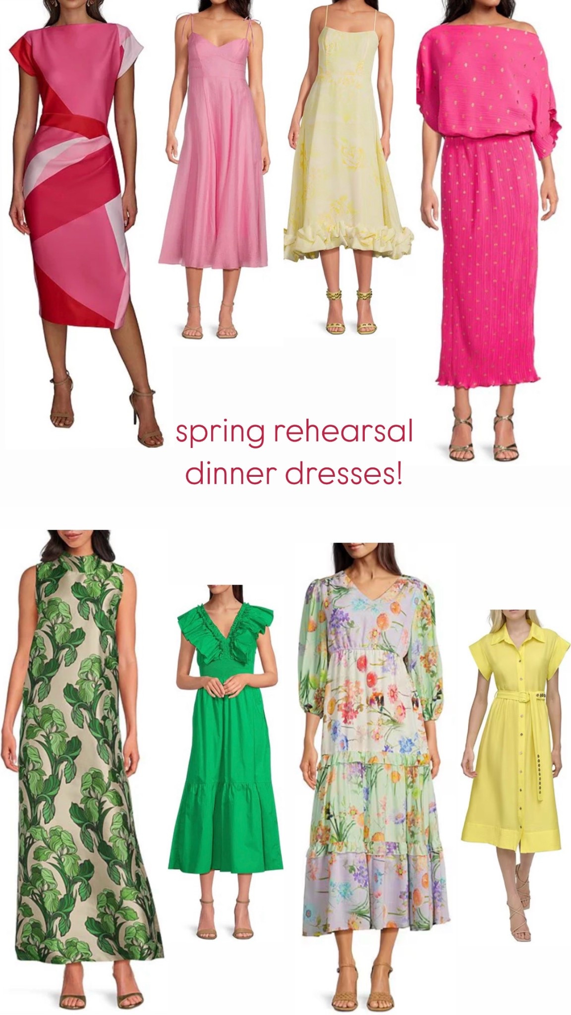 Dillard’s spring rehearsal dinner dresses!

#LTKWedding #LTKSeasonal