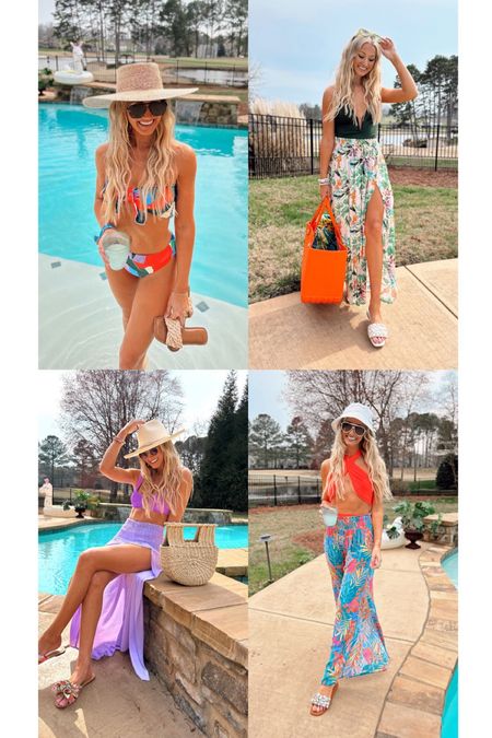 loving these swim styles from @target - wearing size small in all suits (except I got an XS in the purple bikini top)!

#LTKswim #LTKstyletip #LTKunder50