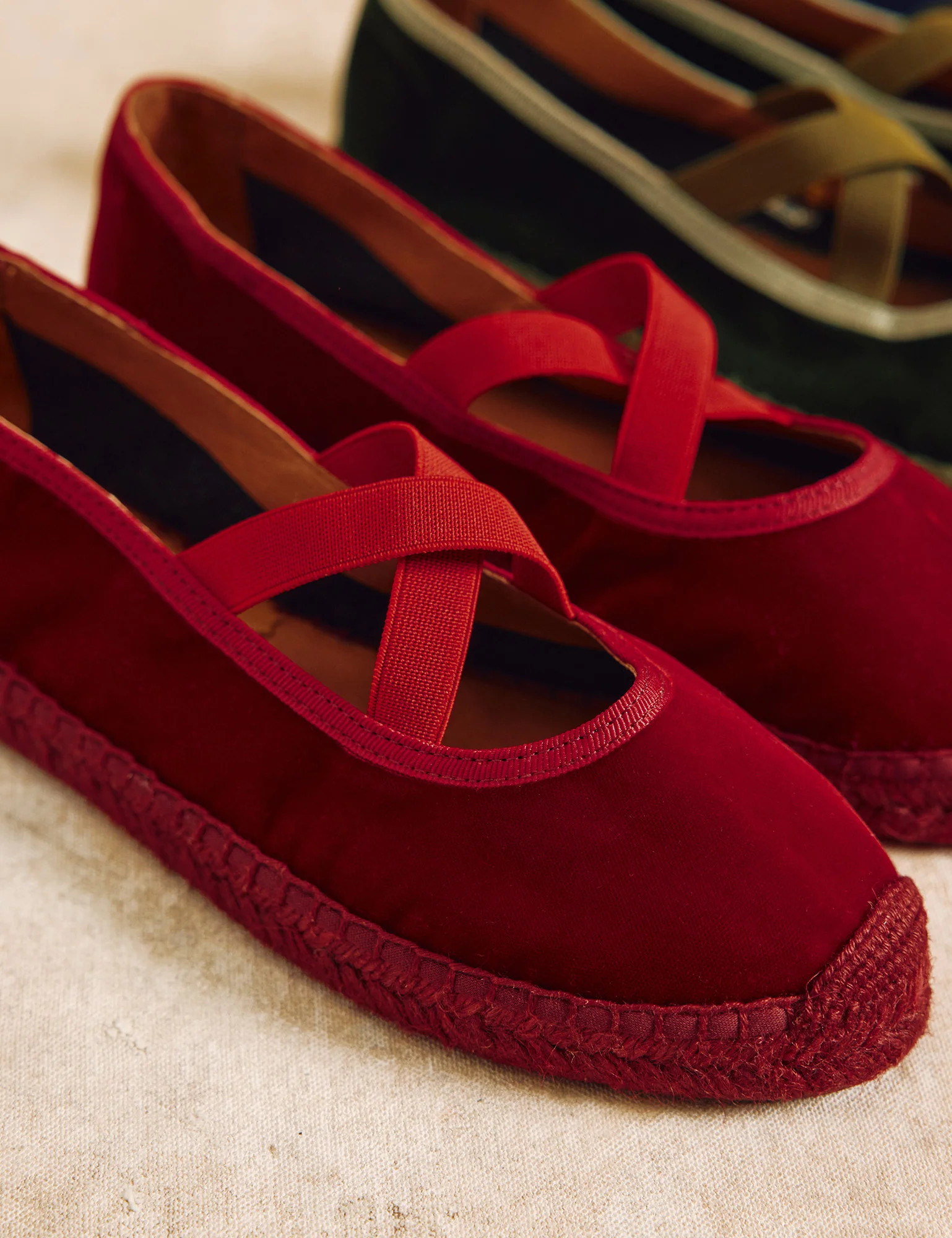 Chico Velvet Espadrille | Penelope Chilvers