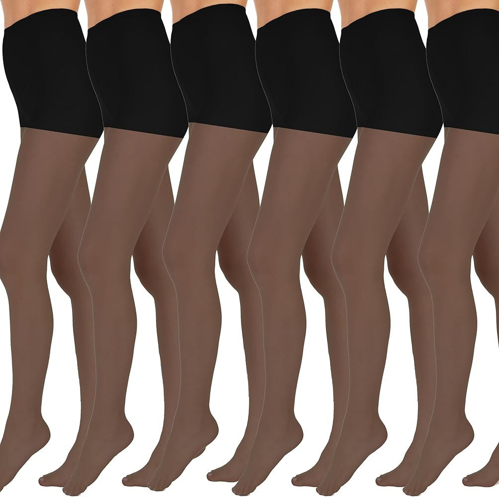 L'eggs Everyday Pantyhose 100% Nylon- Control Top- Sheer Toe | Amazon (US)