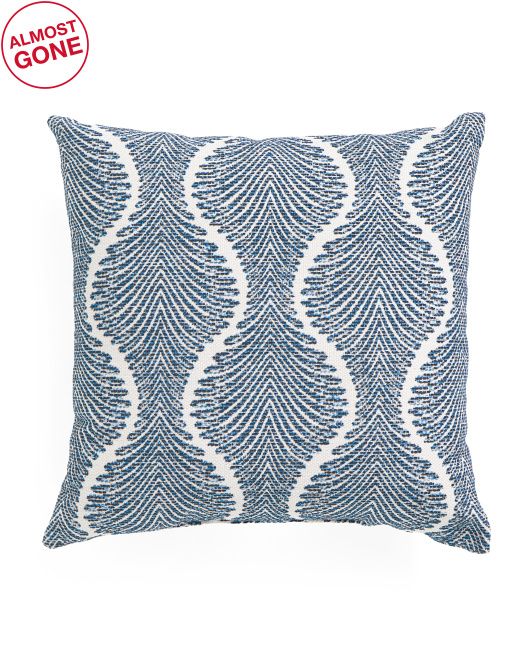 Made In Usa 22x22 Indoor Outdoor Performance Fabric Pillow | TJ Maxx