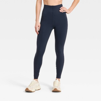 Women's Super Flex Ultra High Rise Bonded Leggings - All In Motion™ Navy Blue L | Target