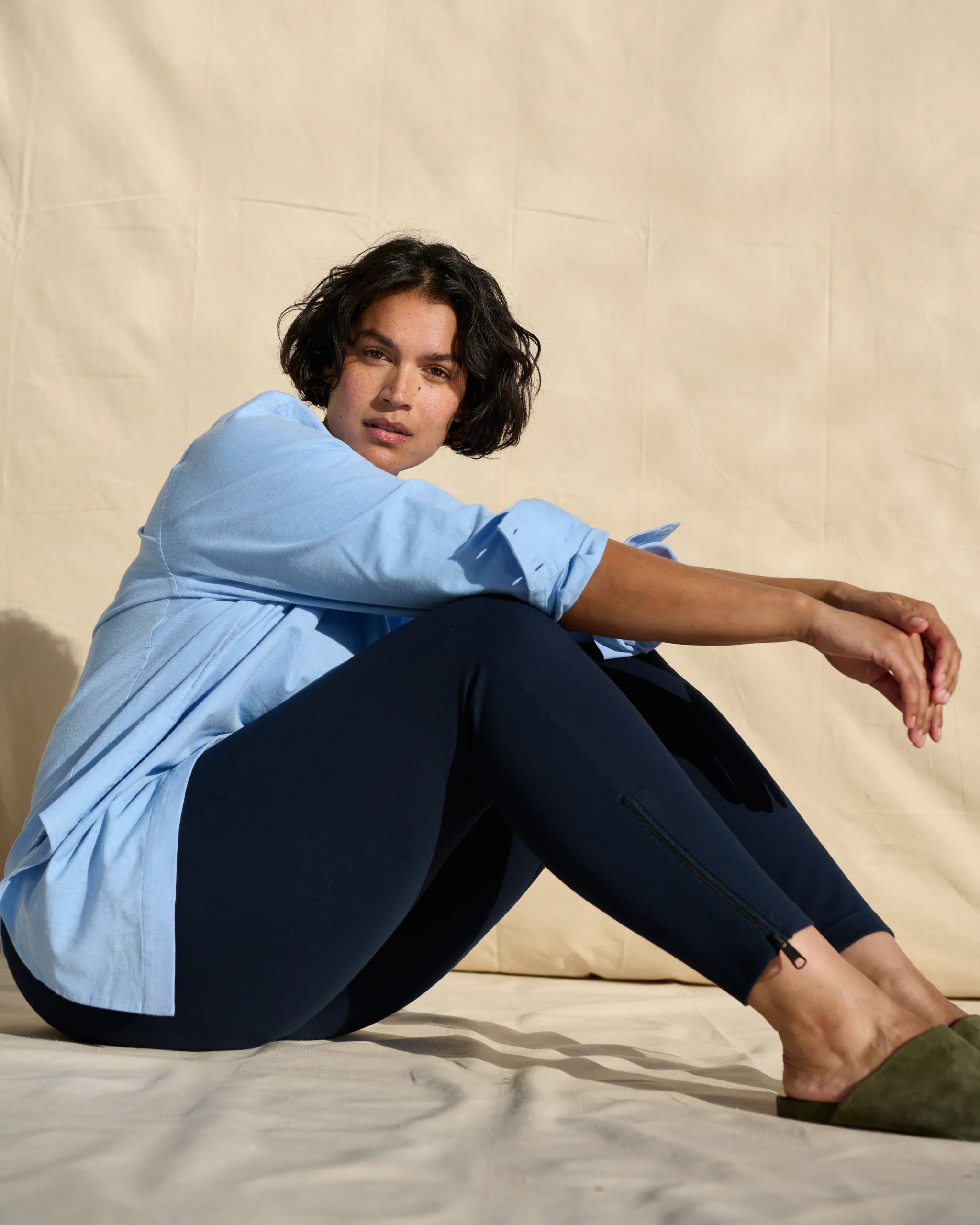 Moro Pocket Signature Ponte Pants
   Navy | Universal Standard