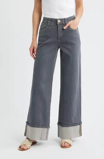 Wit & Wisdom 'Ab'Solution Skyrise Wide Leg Jeans | Nordstrom | Nordstrom
