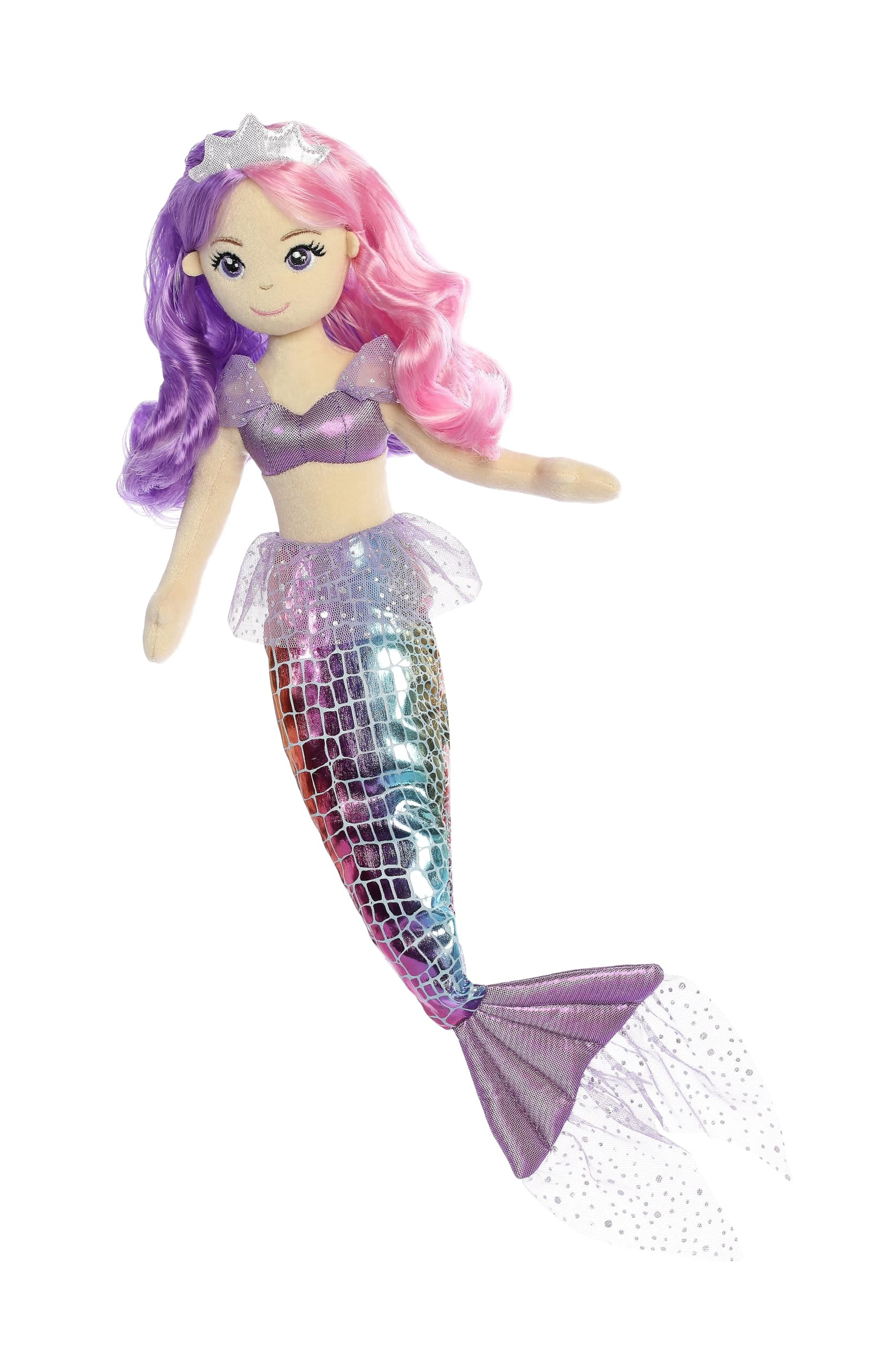 Aurora® Enchanting Sea Sparkles™ Rainbow Sea Iris™ Stuffed Doll - Imaginative Play - Magical... | Amazon (US)