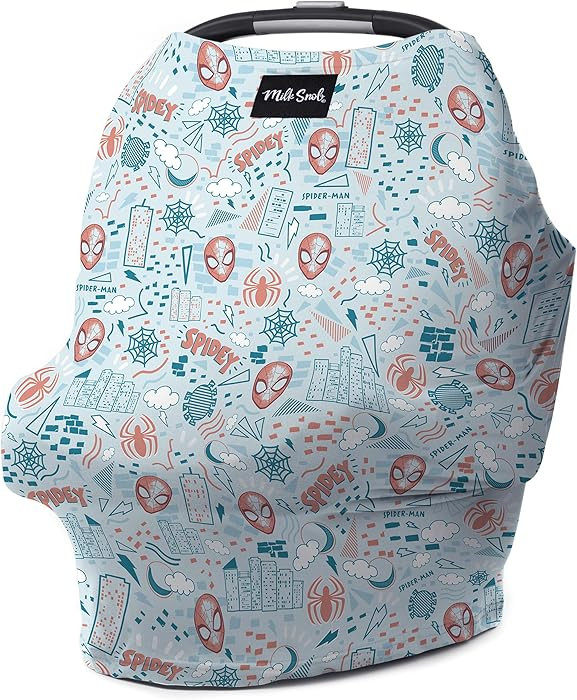 Milk Snob Original Marvel 5-in-1 Baby Cover, Breastfeeding, Car Seat, Carrier, Stroller, High Cha... | Amazon (US)