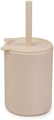 Silicone Toddler Cups with Straw, Straw Cup for Baby, Silicone Baby Cup 6 Months+, 5 oz (New- Milk) | Amazon (US)