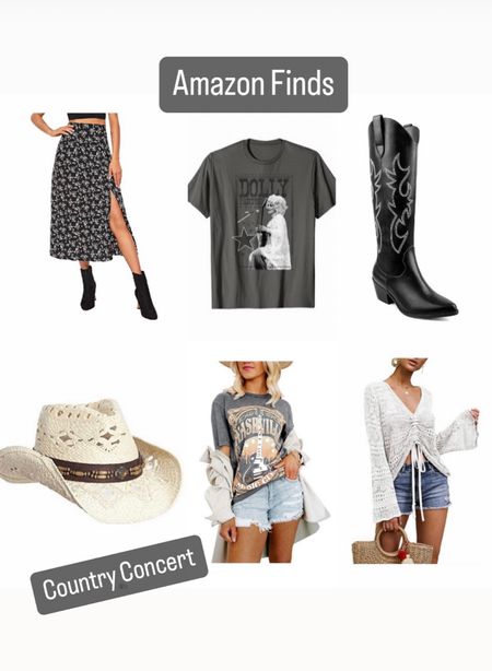 Nashville outfit, country concert, western boots, summer coastal cowgirl outfit

#LTKFind #LTKSeasonal #LTKU