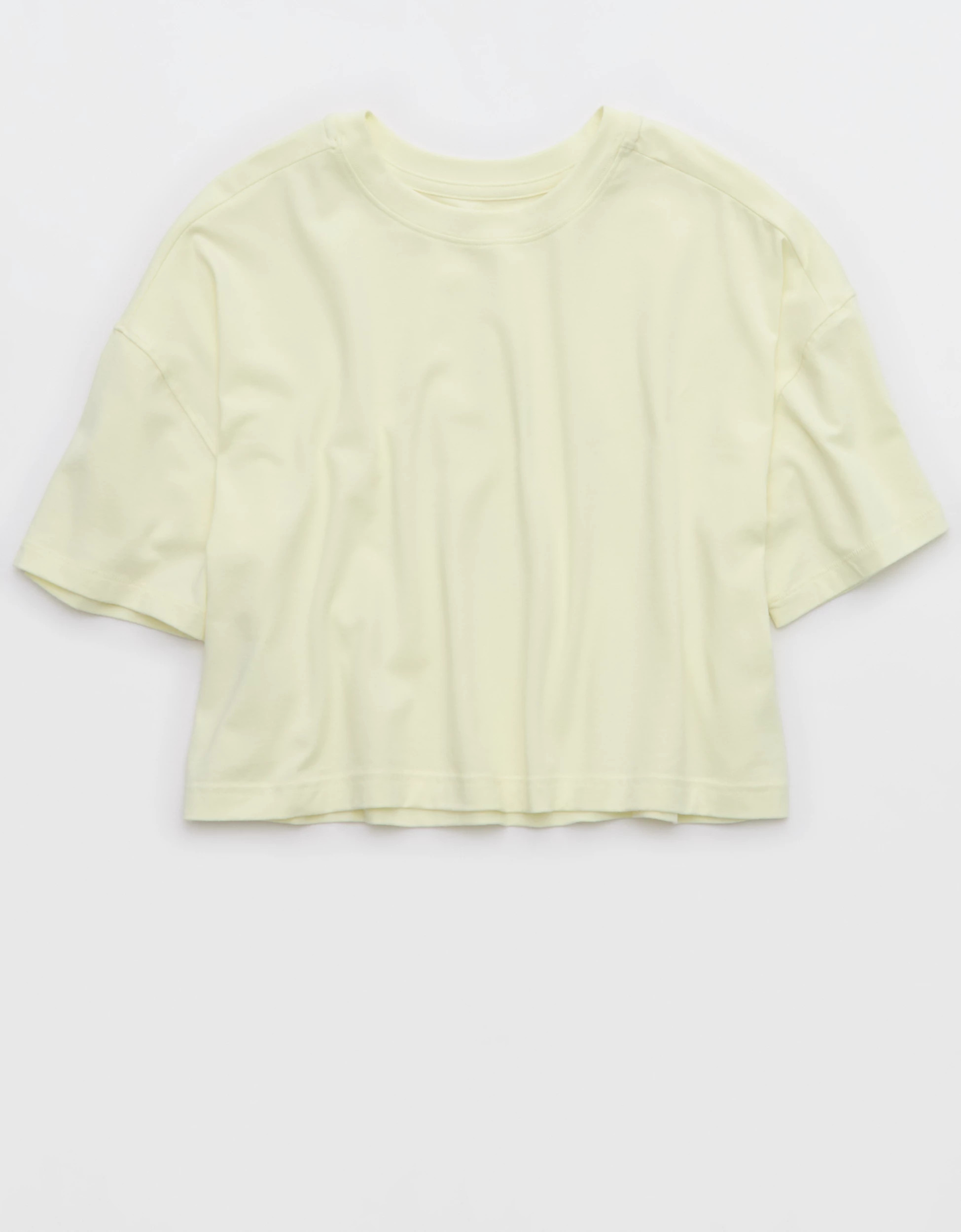 OFFLINE By Aerie Let's Stretch Cropped T-Shirt | Aerie