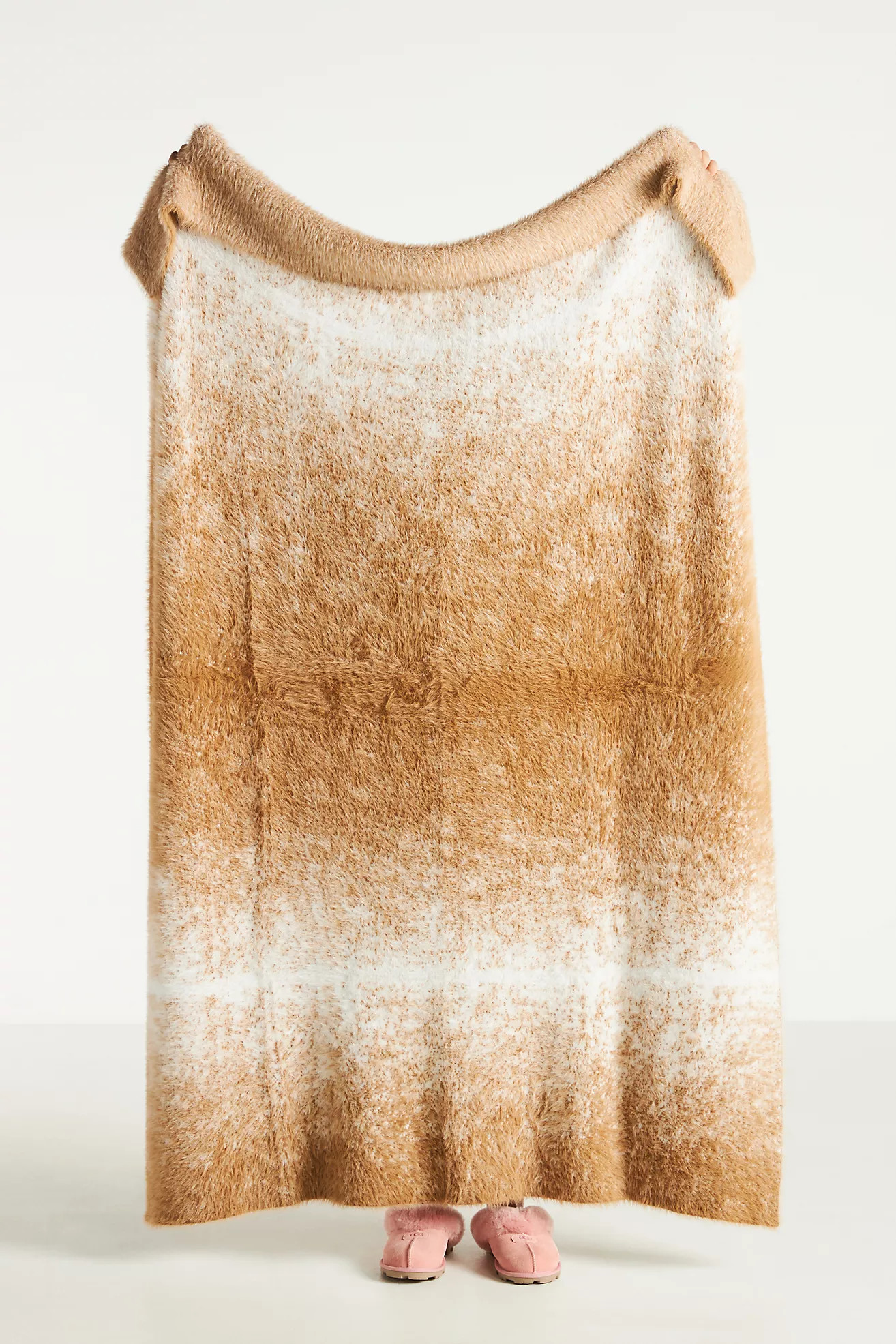Renata Cozy Eyelash Throw Blanket | Anthropologie (US)