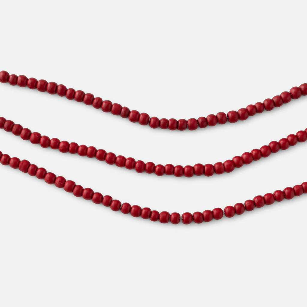 Wooden Beaded Garland | Schoolhouse
