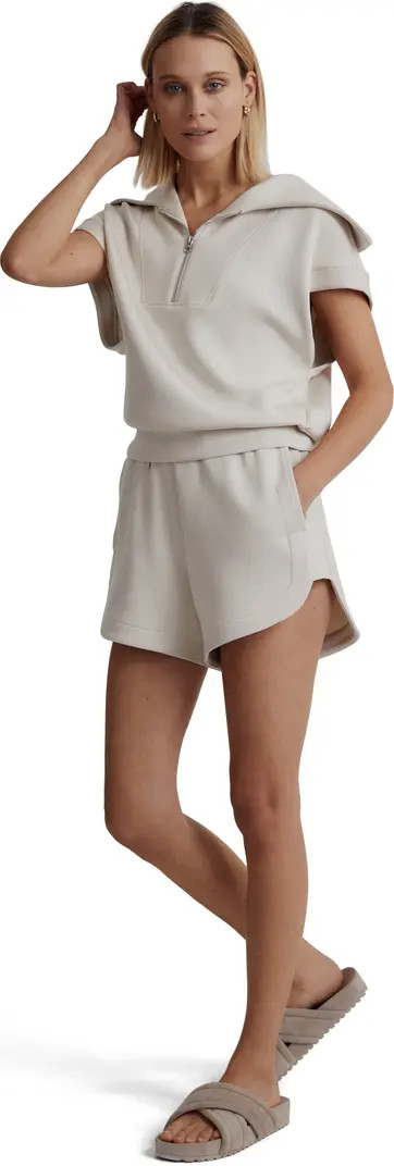 Varley Keely High Waist Sweat Shorts | Nordstrom | Nordstrom