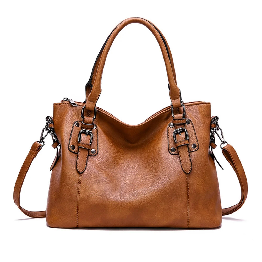 Genuine Leather Purses and Handbags for Women Tote Top Handle Shoulder Hobo Bag Satchel Ladies Cr... | Walmart (US)