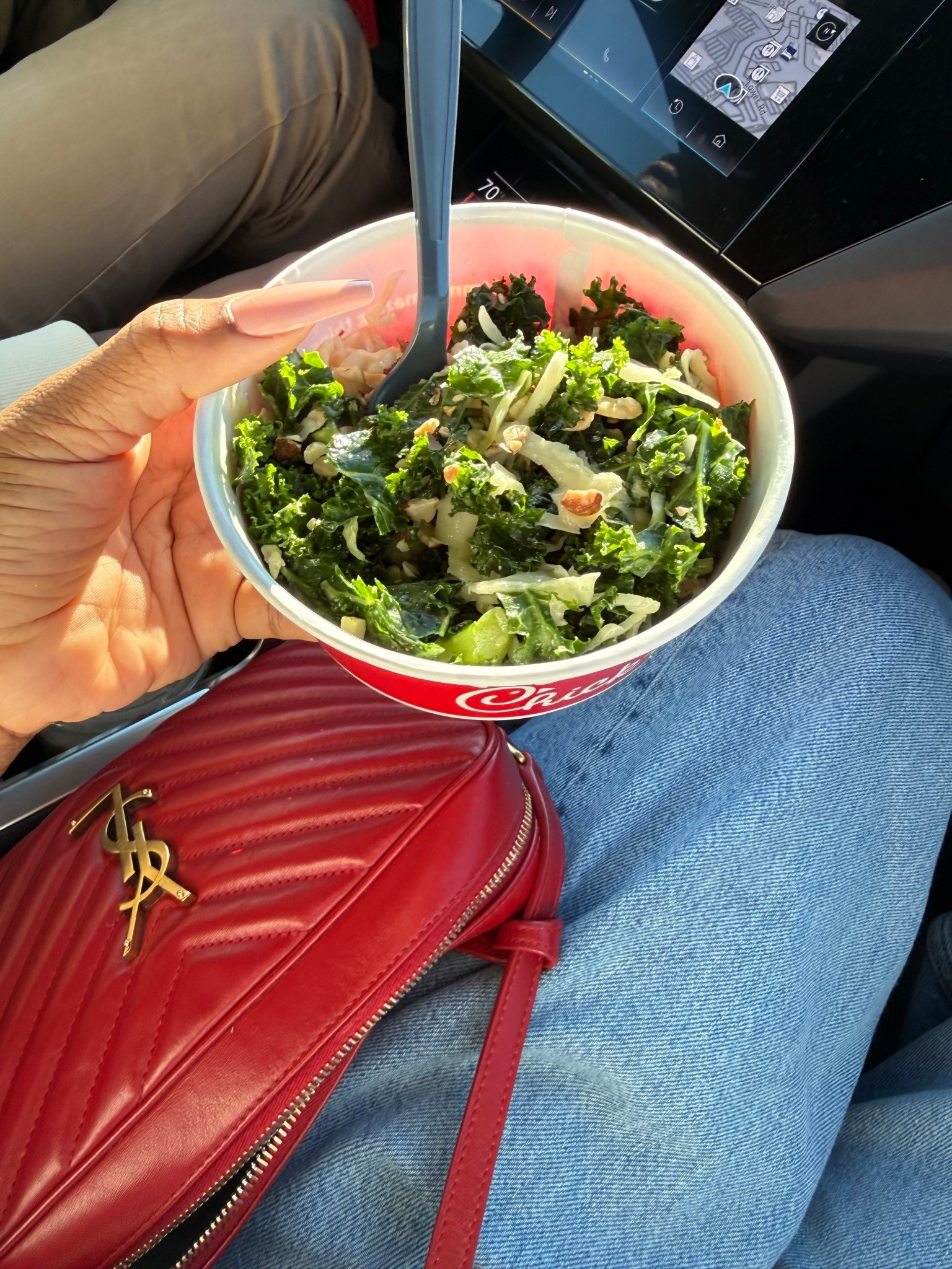A lil mid day snack before dinner. My bag of the day is the YSL lou camera bag 

#LTKootd #LTKSeasonal #LTKMidsize