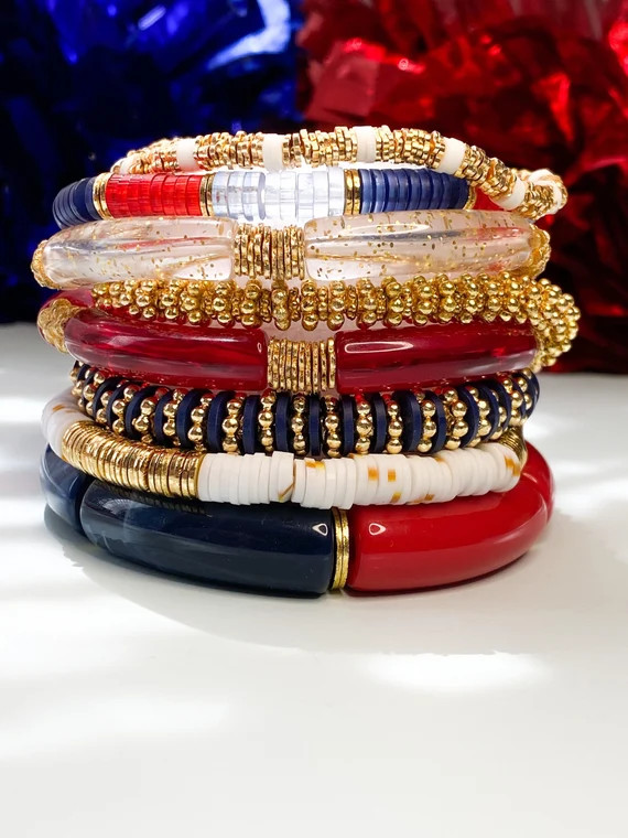Ole Miss Gameday Bracelet  Collegiate Accessories  - Etsy | Etsy (US)