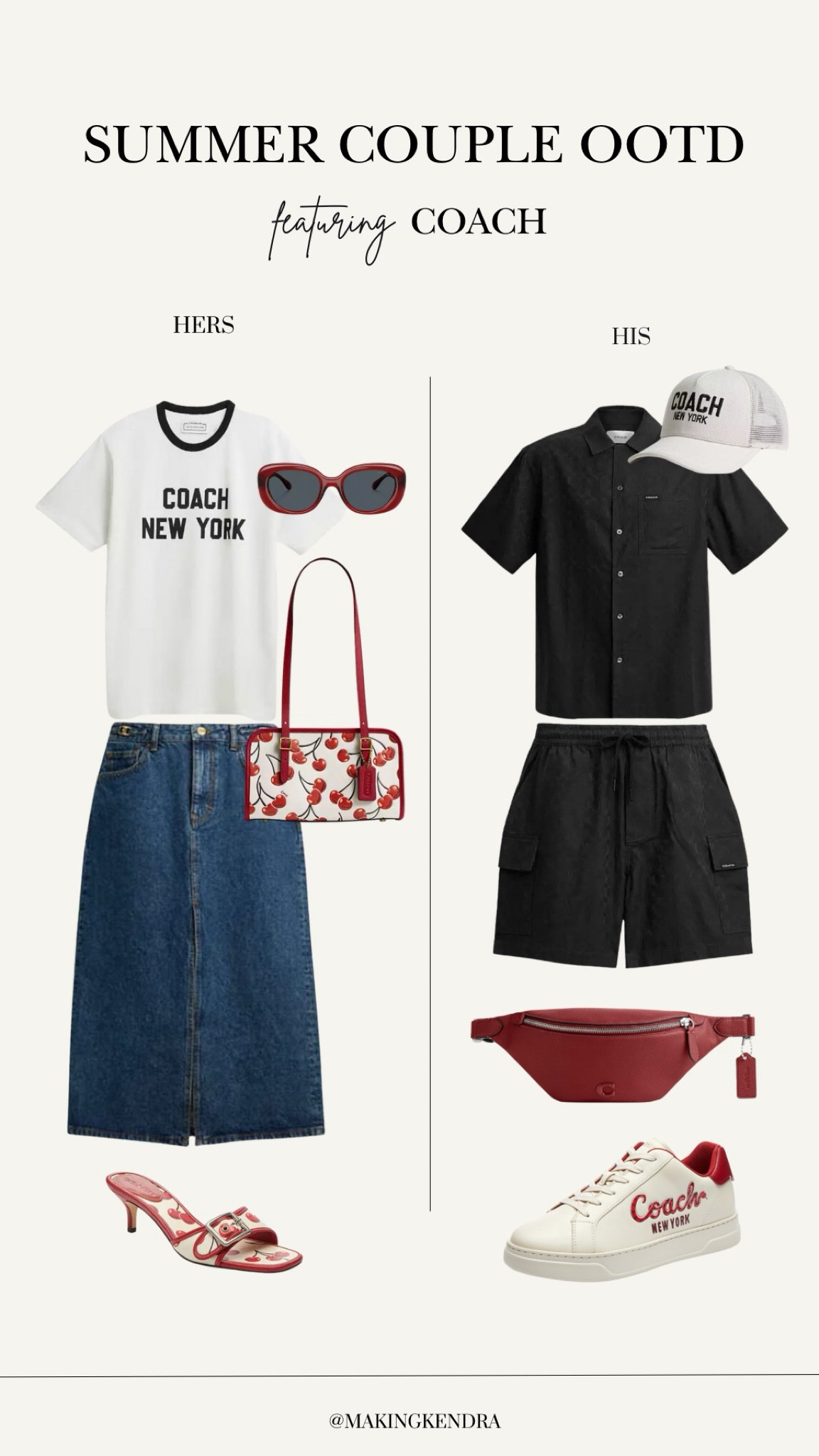 Summer Couple Outfits with Coach! 

#LTKFindsUnder100 #LTKStyleTip #LTKFindsUnder50