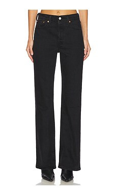 LEVI'S Wedgie Boot Jeans in She's In The Zone from Revolve.com | Revolve Clothing (Global)