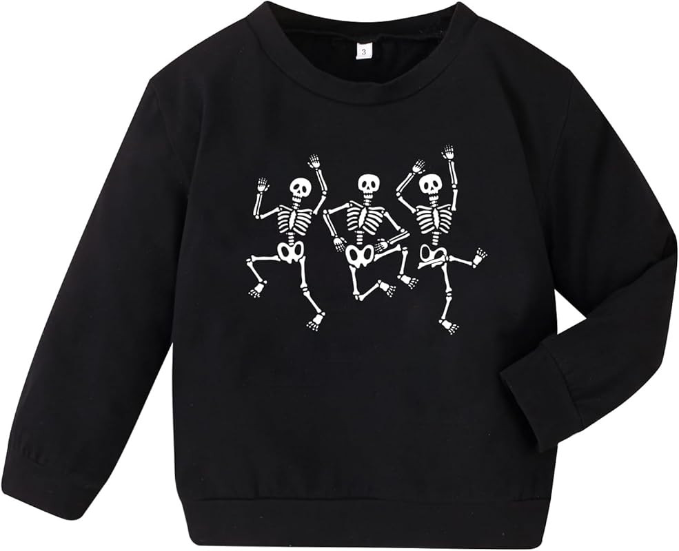 ZXIIYNU Toddler Boys Halloween Sweatshirt | Amazon (US)