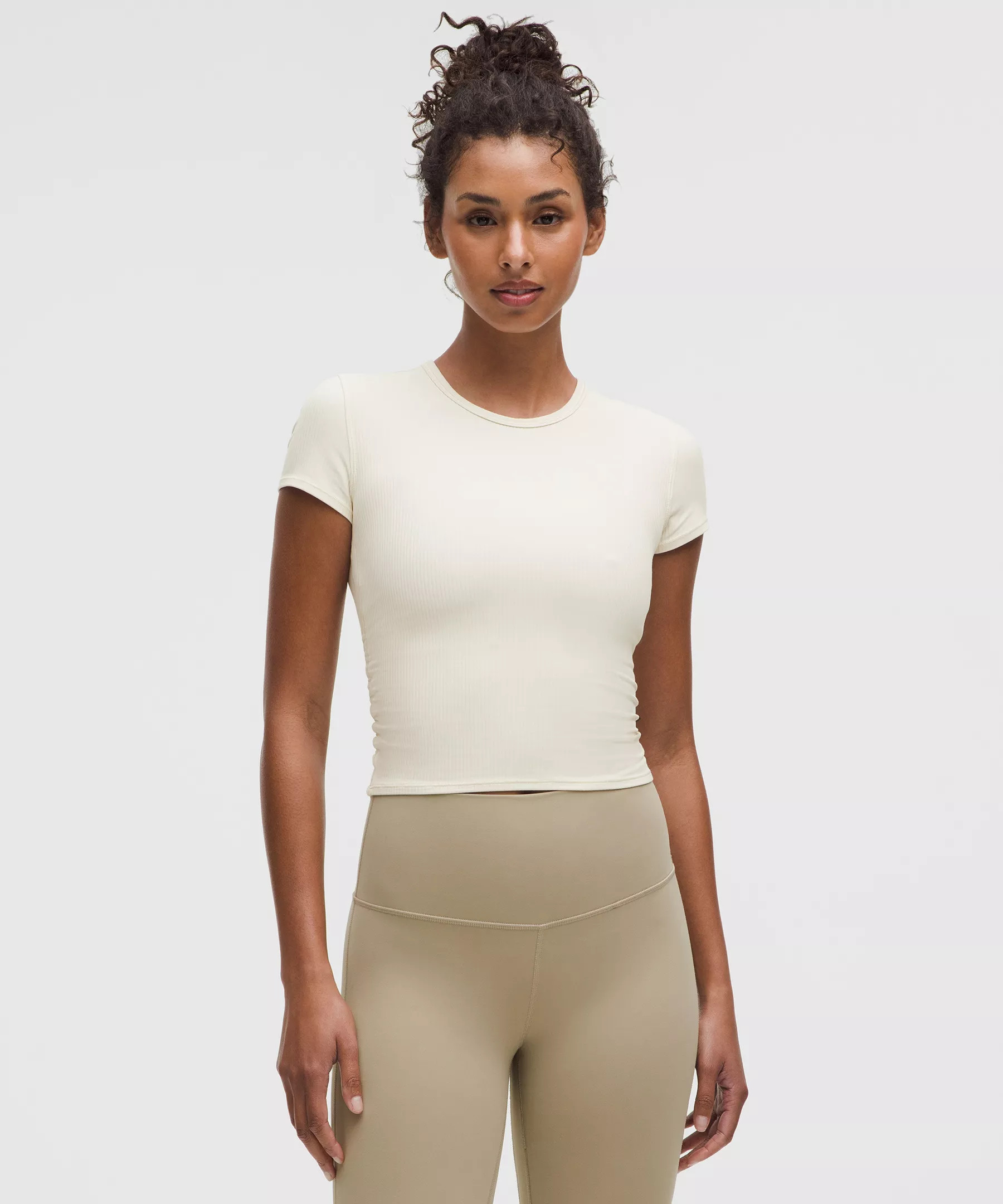 All It Takes Back-Twist Ribbed Short-Sleeve Shirt | Lululemon (US)