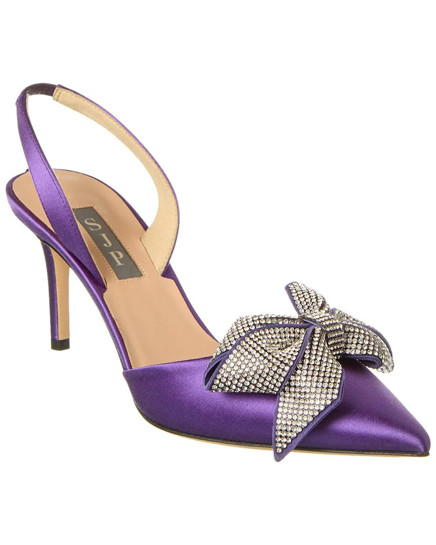 SJP by Sarah Jessica Parker Emmanuel 70 Satin Slingback Pump | Shop Simon