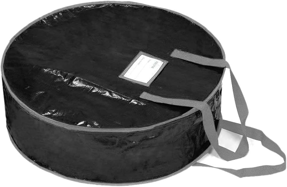 ProPik Wreath Storage Bag 24" - Garland Holiday Container Tear Resistant Fabric - Easy Storage Featu | Amazon (US)