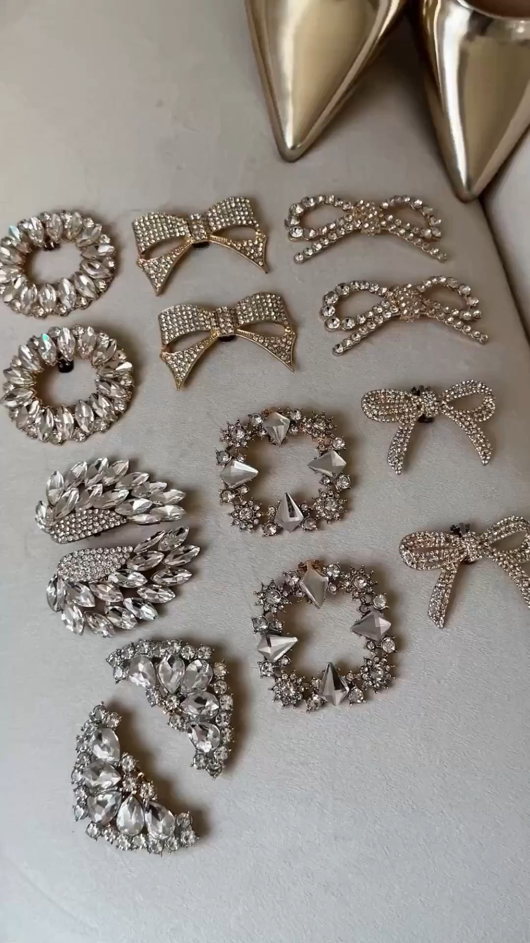Amazon find ✨ The easiest way to completely transform a basic pair of shoes! These rhinestone bow shoe clips instantly give your heels, flats or pumps an elegant, designer-inspired look without buying a new pair of shoes. 🎀

They’re removable, so you can clip them on when you want a little sparkle and switch them between different shoes. Such a fun and affordable shoe accessory for weddings, parties, date nights and special occasions!

Amazon shoe finds | rhinestone shoe clips | bow shoe clips | shoe charms | shoe accessories | removable shoe clips | shoe embellishments | designer inspired shoes | wedding shoe accessories | heels accessories | affordable Amazon finds

#AmazonFinds #ShoeAccessories #RhinestoneBow #LTKWatchNow