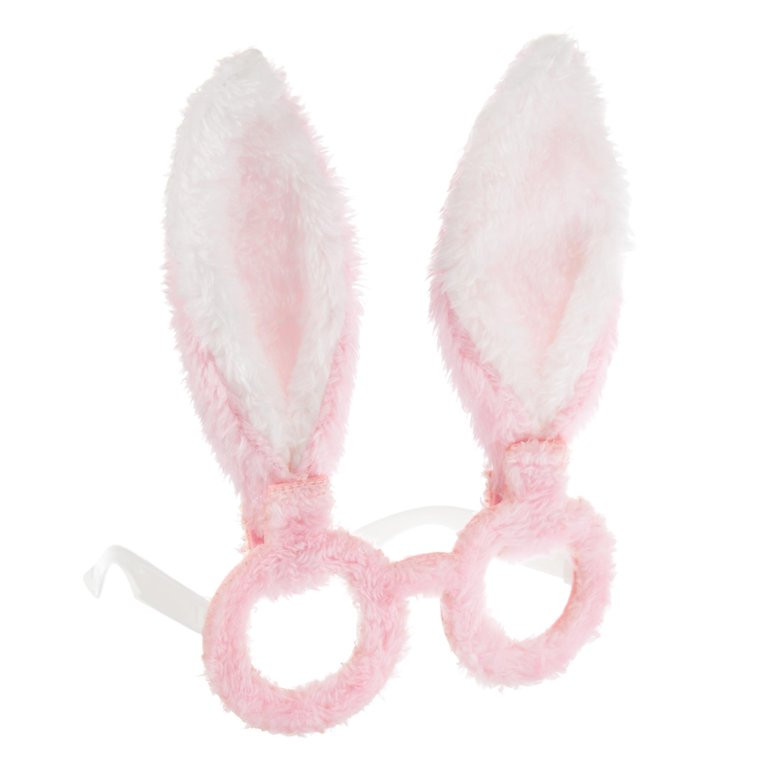 Way To Celebrate Easter Bunny Glasses, Pink | Walmart (US)
